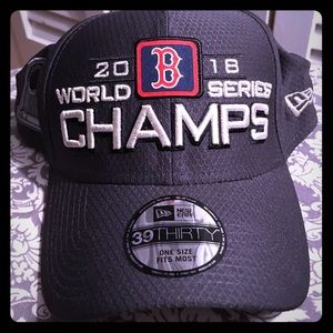 Boston Red Sox Locker Room 2018 World Series hat